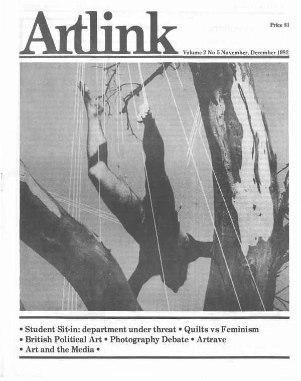 Issue 2:5 | November 1982 | Artlink 2:5